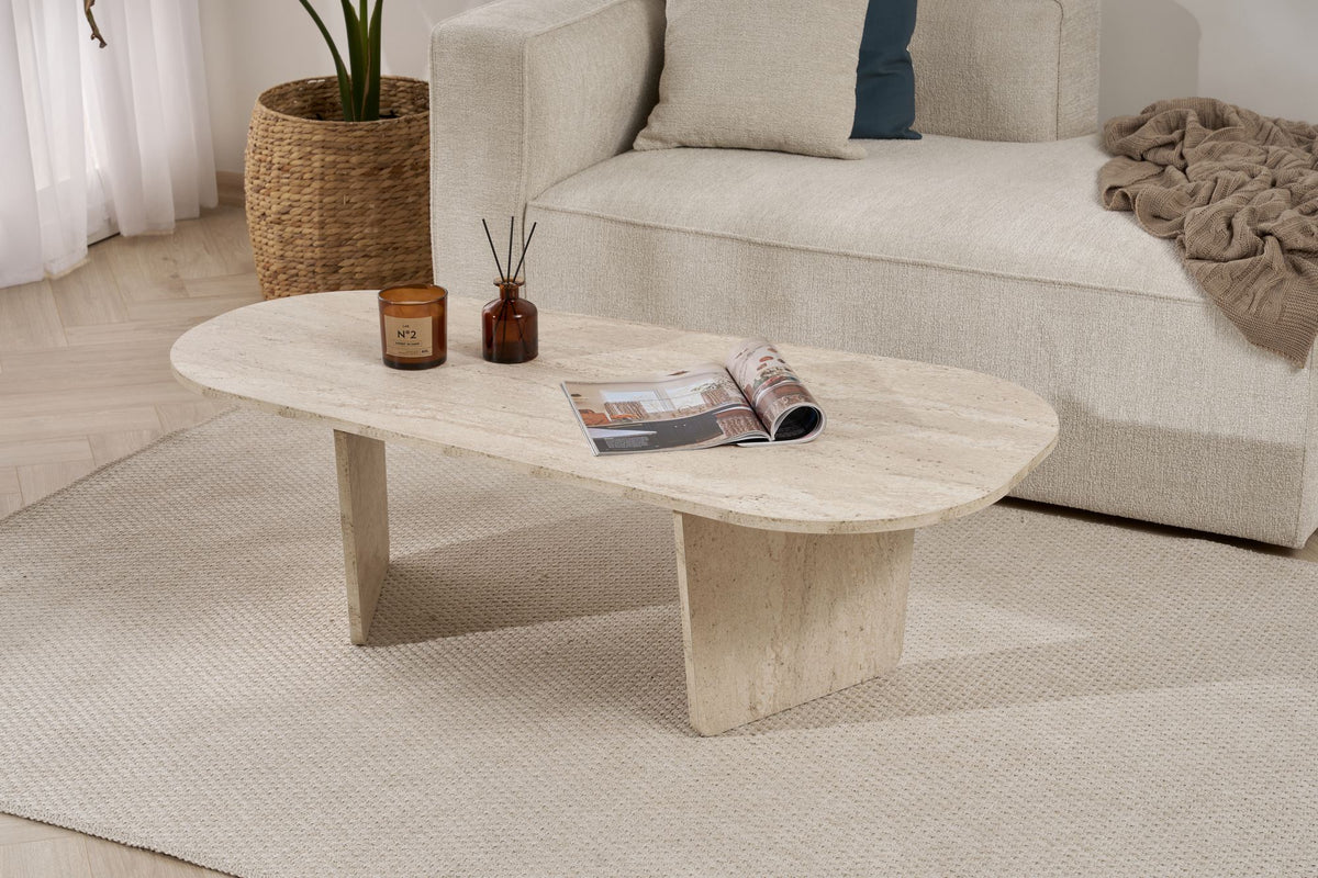 Rani Home Orta Sehpa Traverten 130 Cm AB-5412