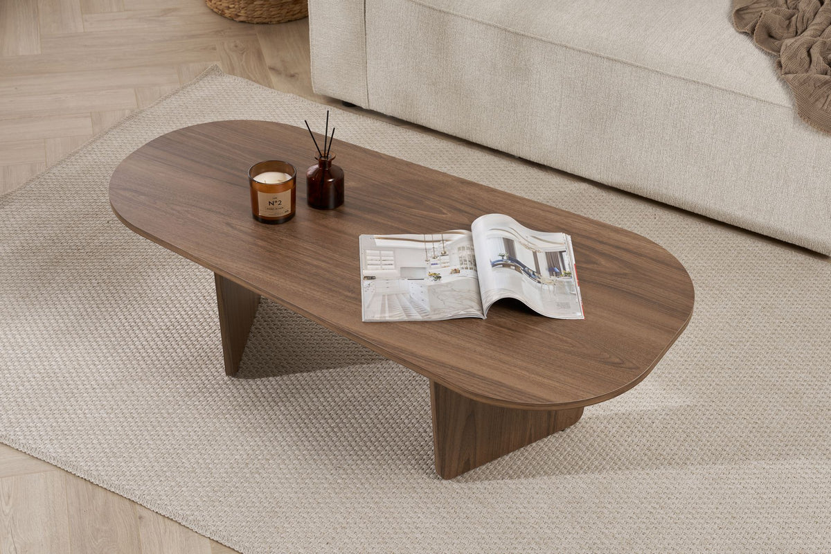 Rani Home Orta Sehpa Venedik Cevizi 130 Cm AB-5414