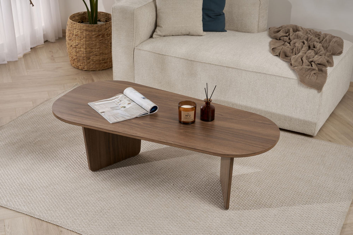 Rani Home Orta Sehpa Venedik Cevizi 130 Cm AB-5414