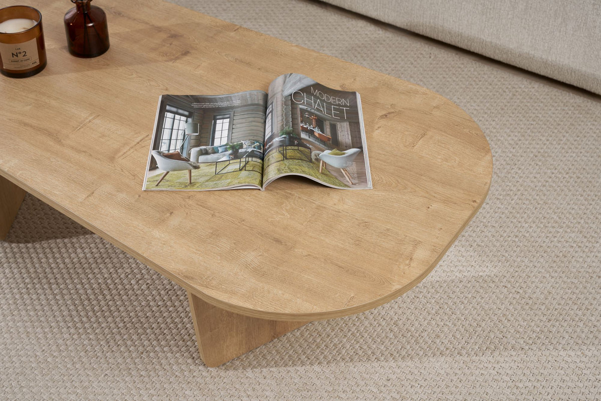 Rani Home Orta Sehpa Meşe 130 Cm AB-5411