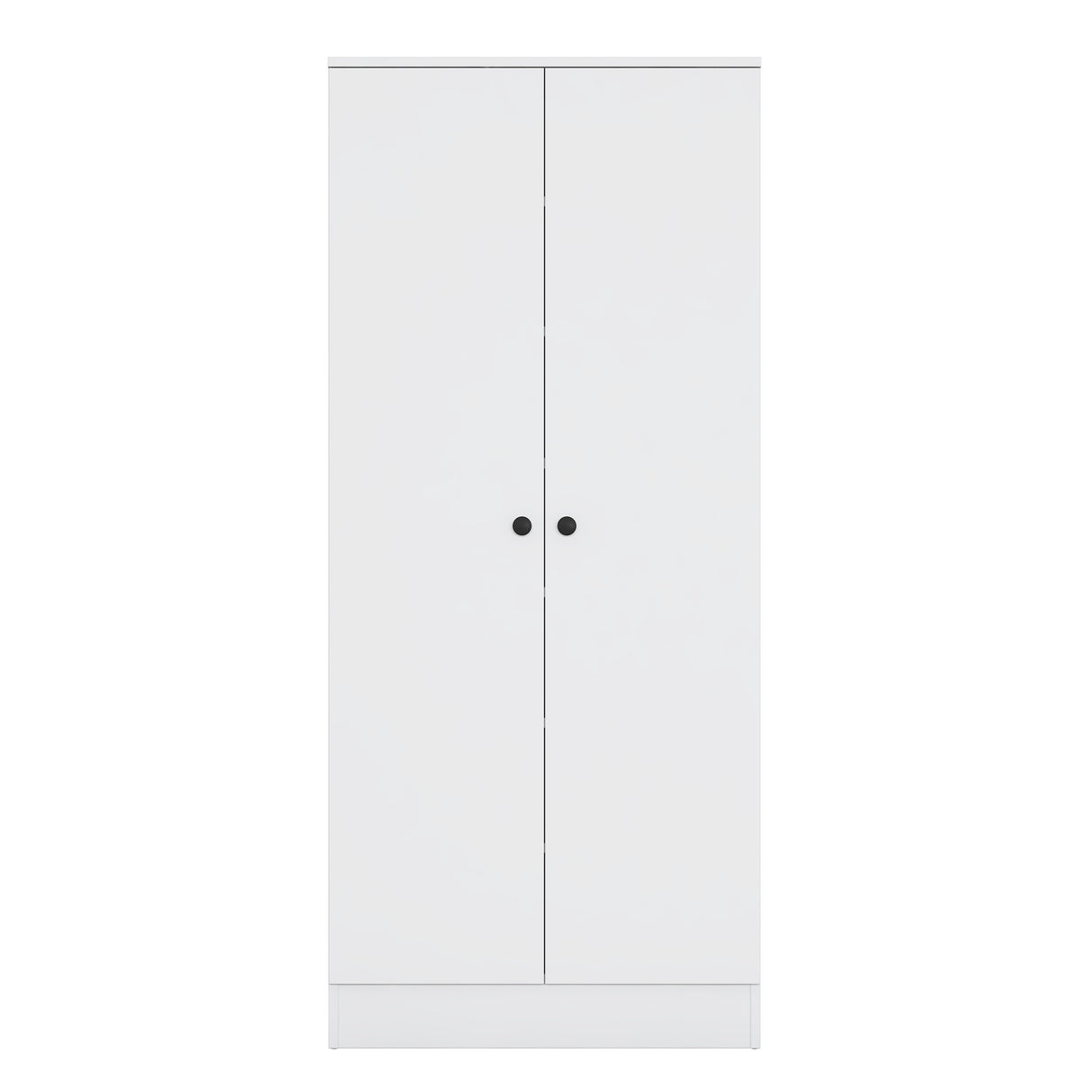 Rani EA148 modern beyaz portmanto 2 kapaklı raflı ayakkabılık vestiyer