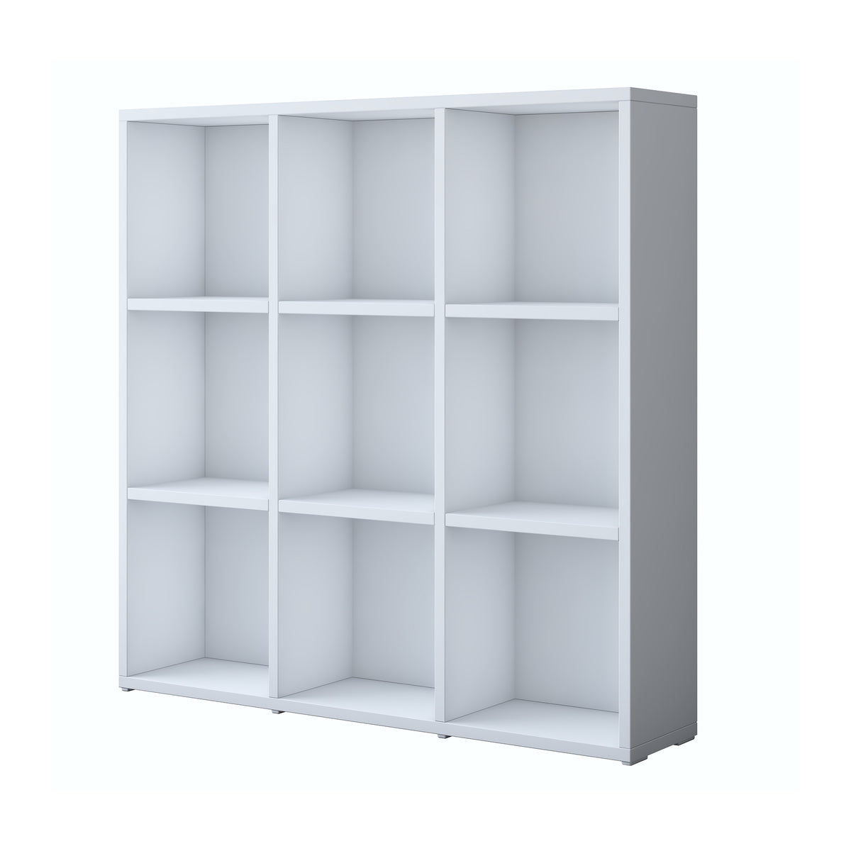 Rani HC121 Kitaplık 6 Raflı Çalışma Odası Kütüphane Modern Duvar Rafı Beyaz