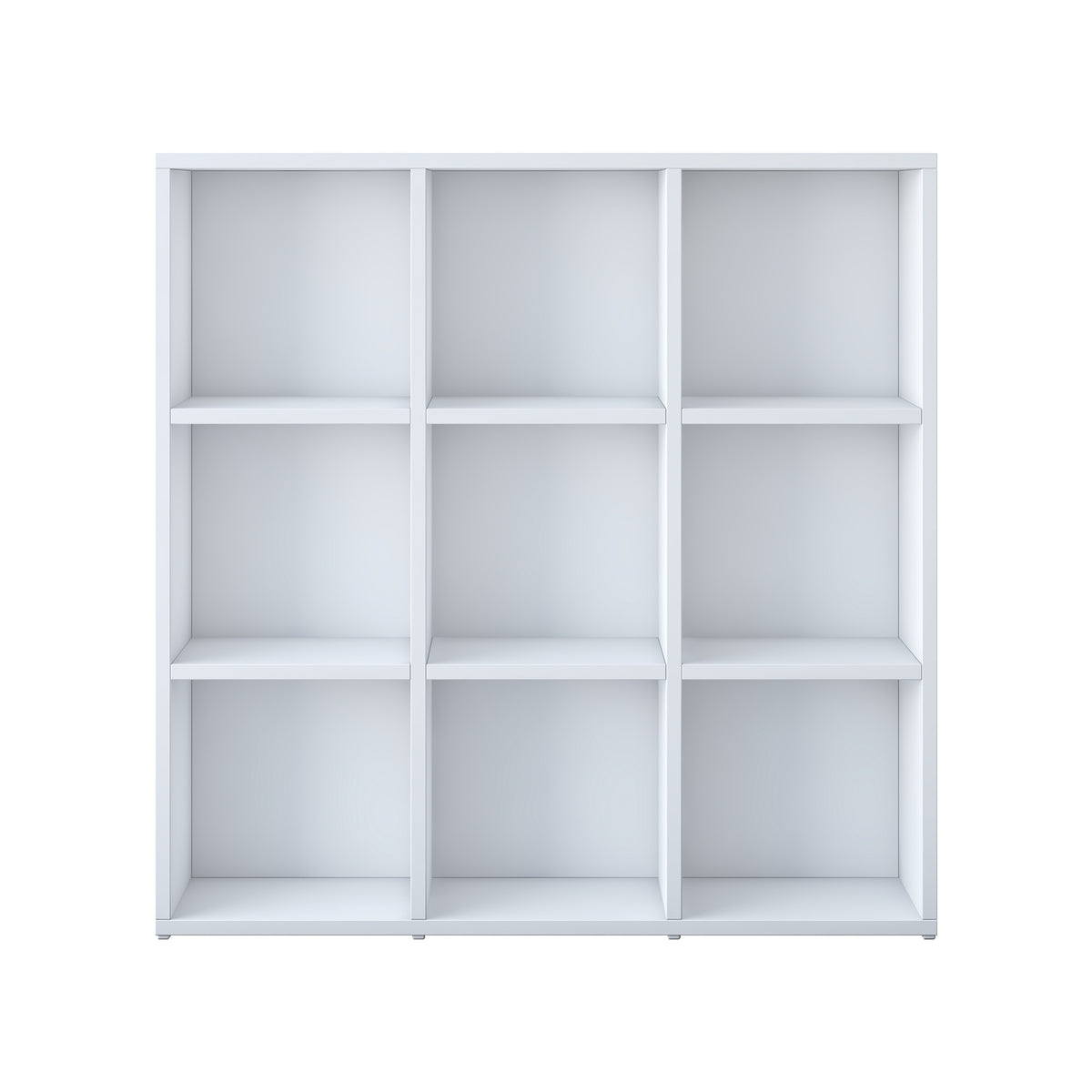 Rani HC121 Kitaplık 6 Raflı Çalışma Odası Kütüphane Modern Duvar Rafı Beyaz