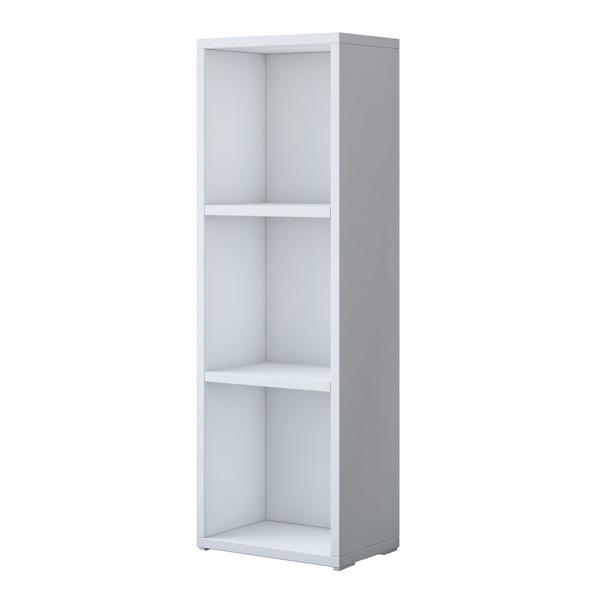 Rani HC119 Kitaplık 2 Raflı Çalışma Odası Kütüphane Modern Duvar Rafı Beyaz