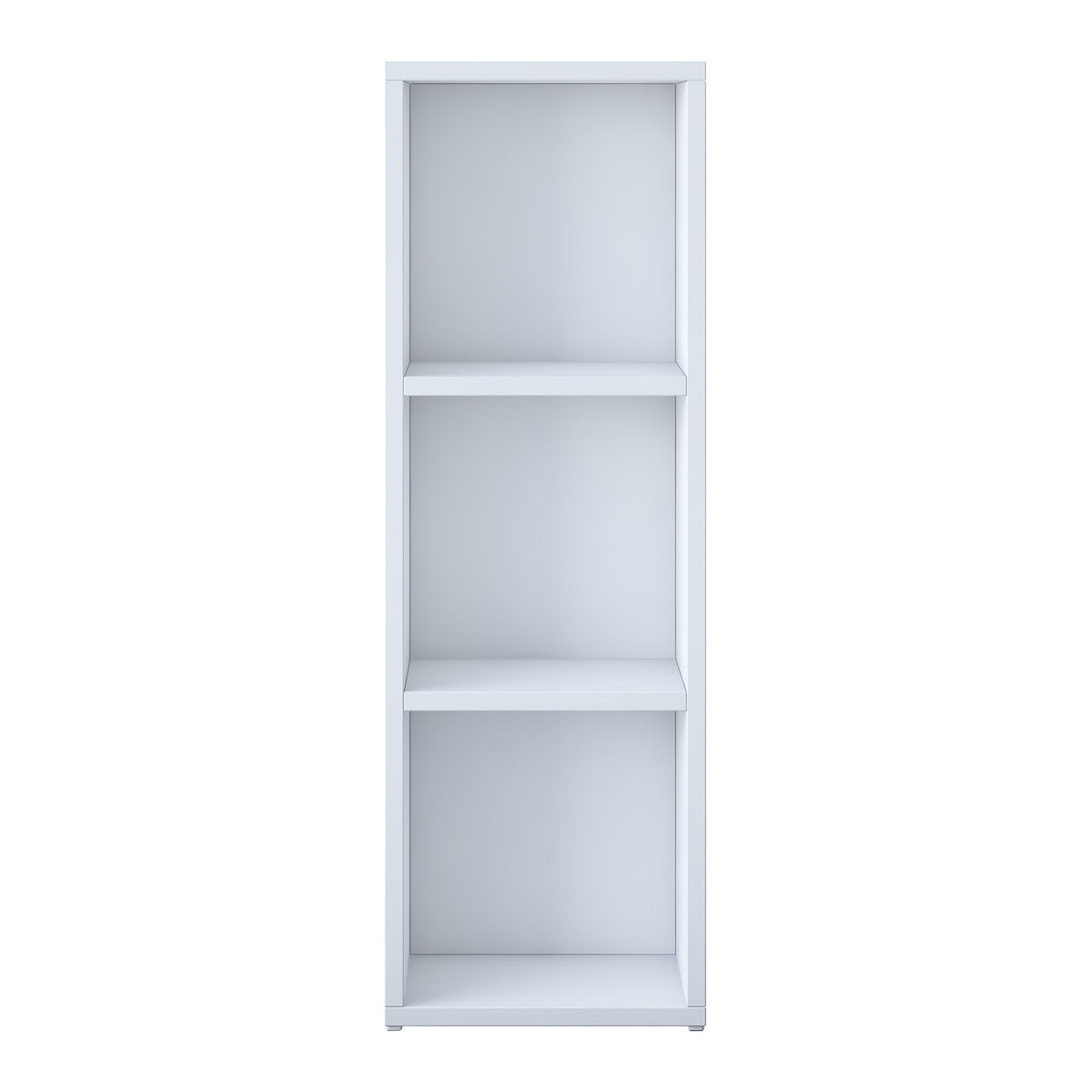 Rani HC119 Kitaplık 2 Raflı Çalışma Odası Kütüphane Modern Duvar Rafı Beyaz
