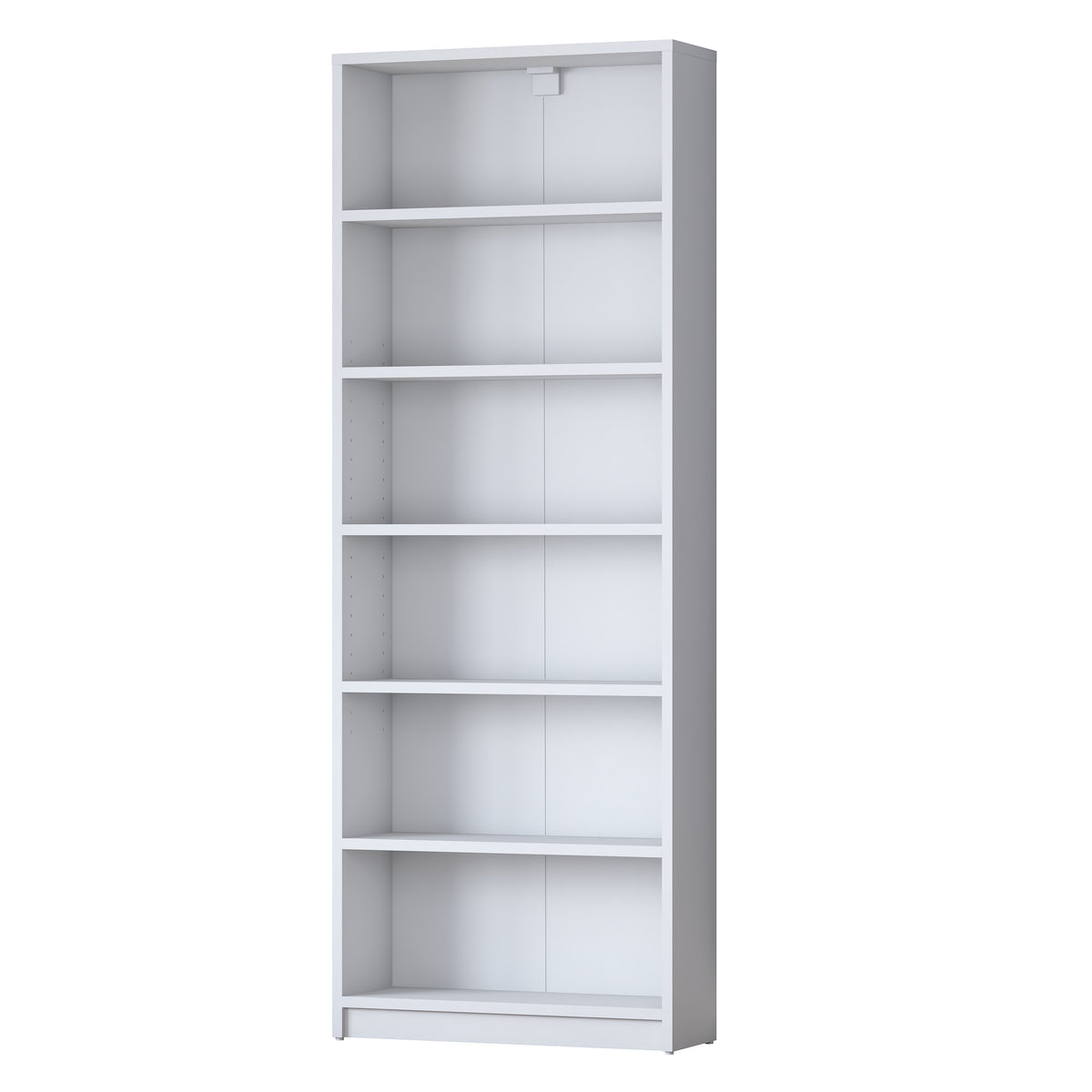 Rani HC144 Kitaplık 5 Raflı Çalışma Odası Kütüphane Modern Duvar Rafı Beyaz