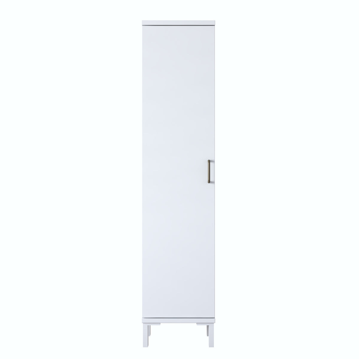 Rani KC110 Banyo Dolabı Tek Kapaklı 3 Raflı Çok Amaçlı Dolap Beyaz
