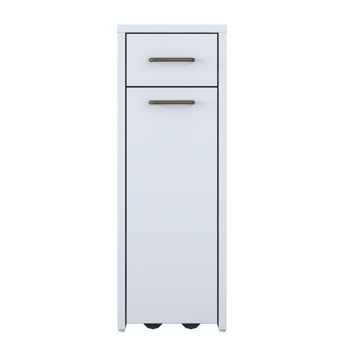 Rani KC107 Banyo Dolabı Tekerlekli  Çekmeceli Çok Amaçlı Dolap Beyaz