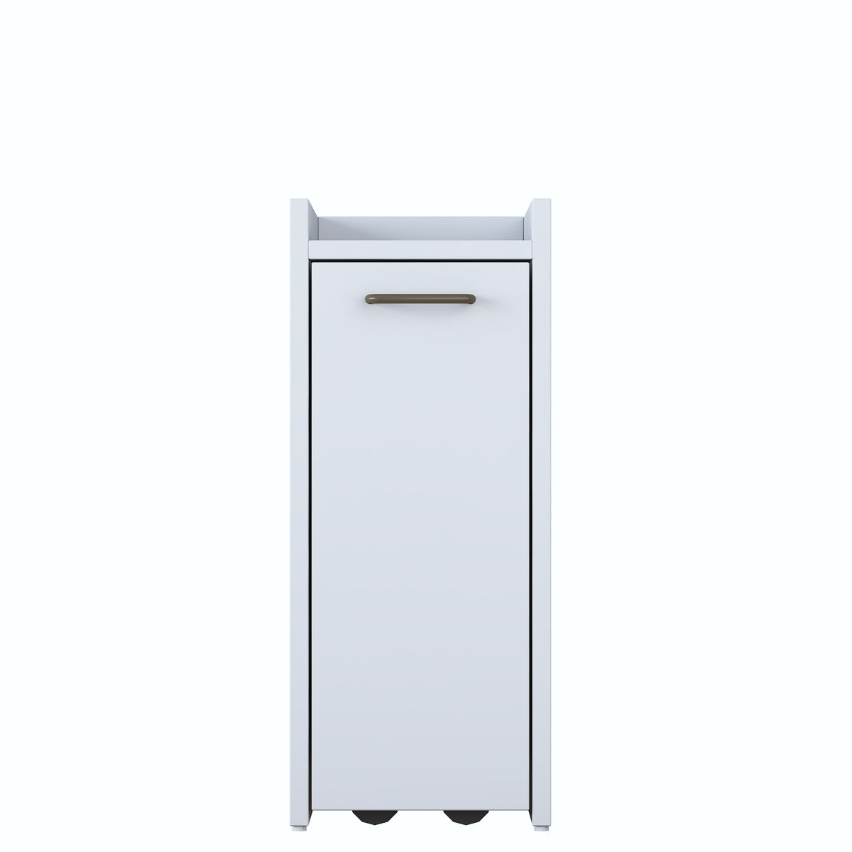 Rani KC108 Banyo Dolabı Tekerlekli Raflı Çekmeceli Çok Amaçlı Dolap Beyaz