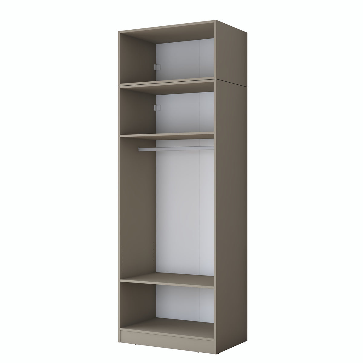 Rani BA319 Gardırop 2 Kapaklı Askılı Elbise Dolabı Kumtaşı