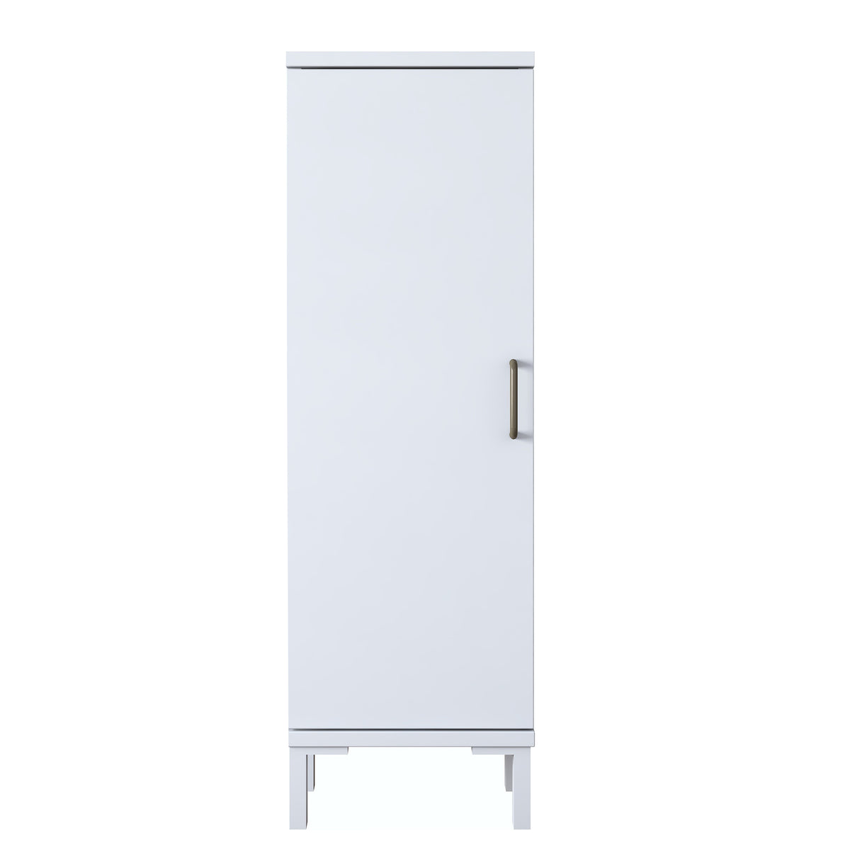Rani KC109 Banyo Dolabı Tek Kapaklı 2 Raflı Çok Amaçlı Dolap Beyaz