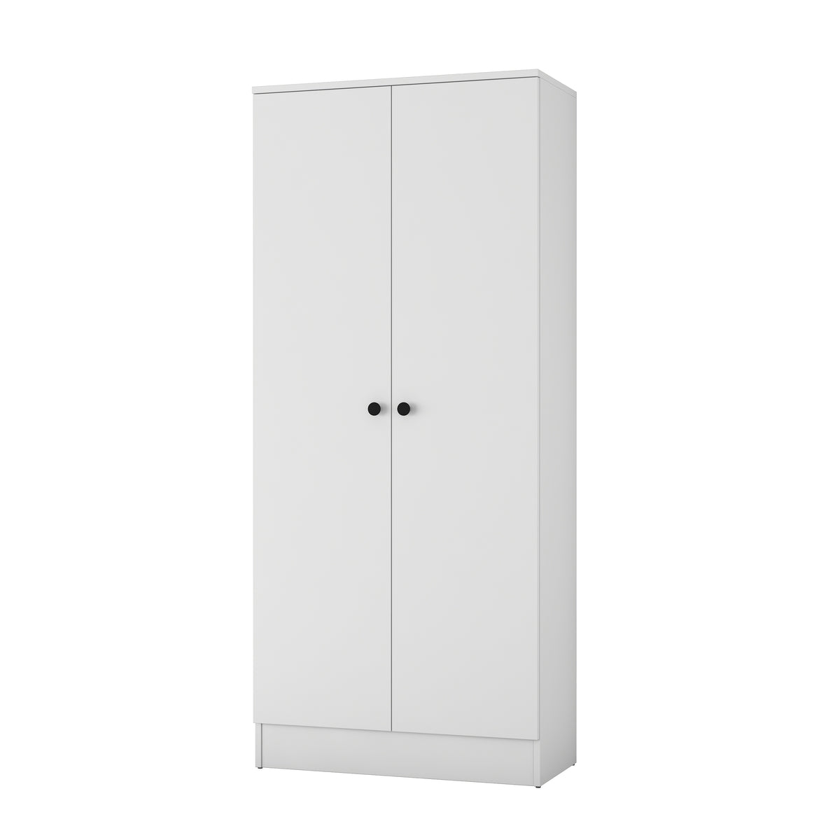 Rani EA172 Modern Portmanto 2 Kapaklı Raflı Askılı Ayakkabılık Vestiyer Beyaz