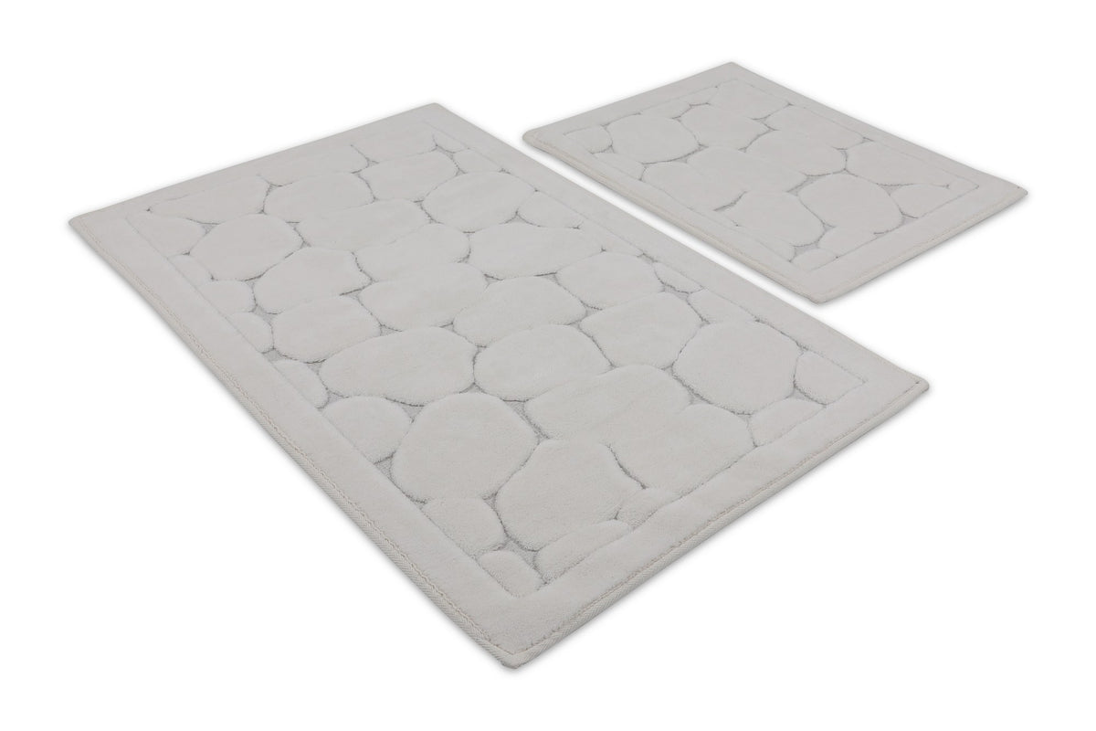 Rani Home Banyo Paspası Seti Ekru BA-6275