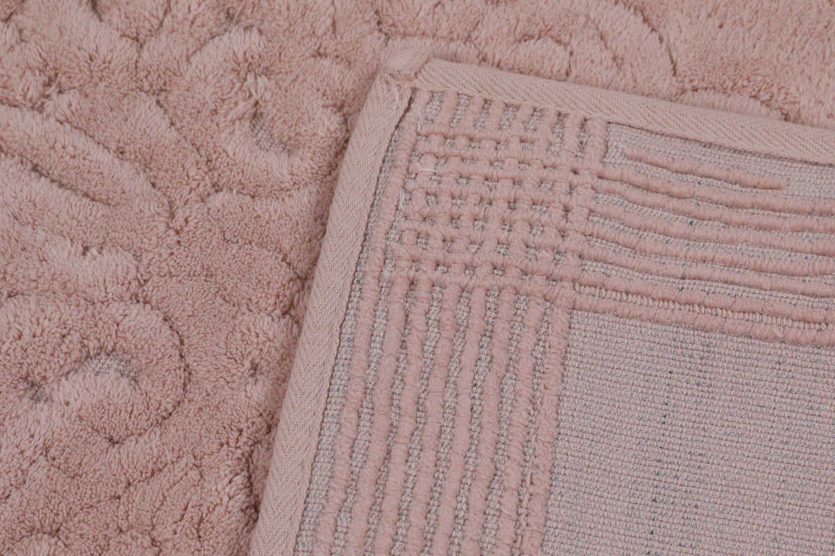 Rani Home Banyo Paspası Seti Pudra Pembe BA-6279