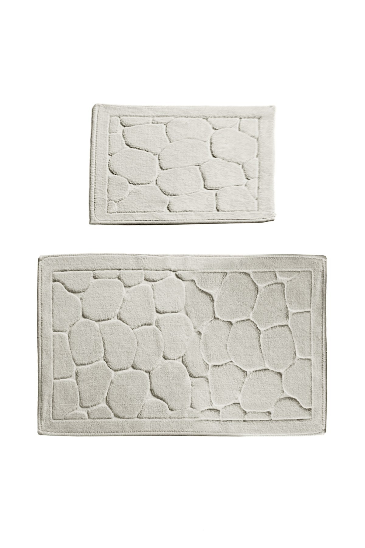 Rani Home Banyo Paspası Seti Ekru BA-6285