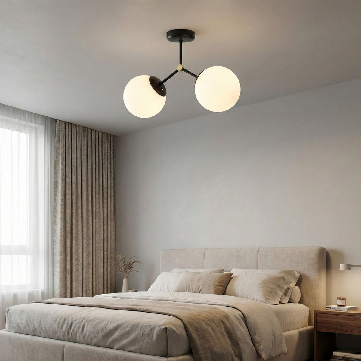 Rani Home Avize Siyah - 
Beyaz  AA-6137