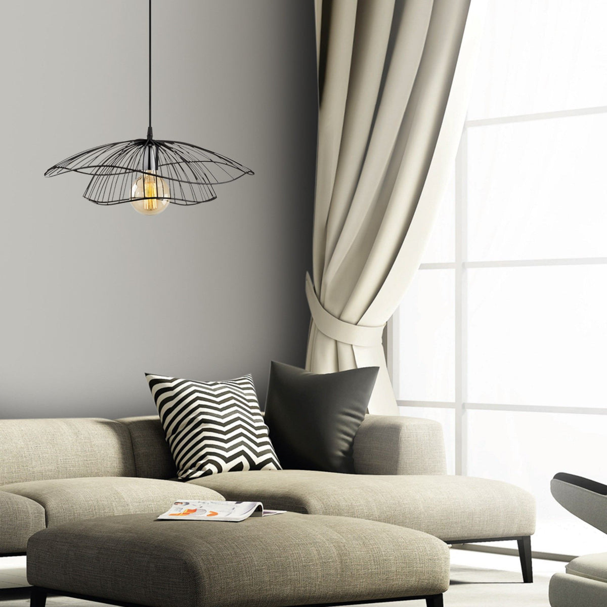 Rani Home Avize Siyah  AA-5951