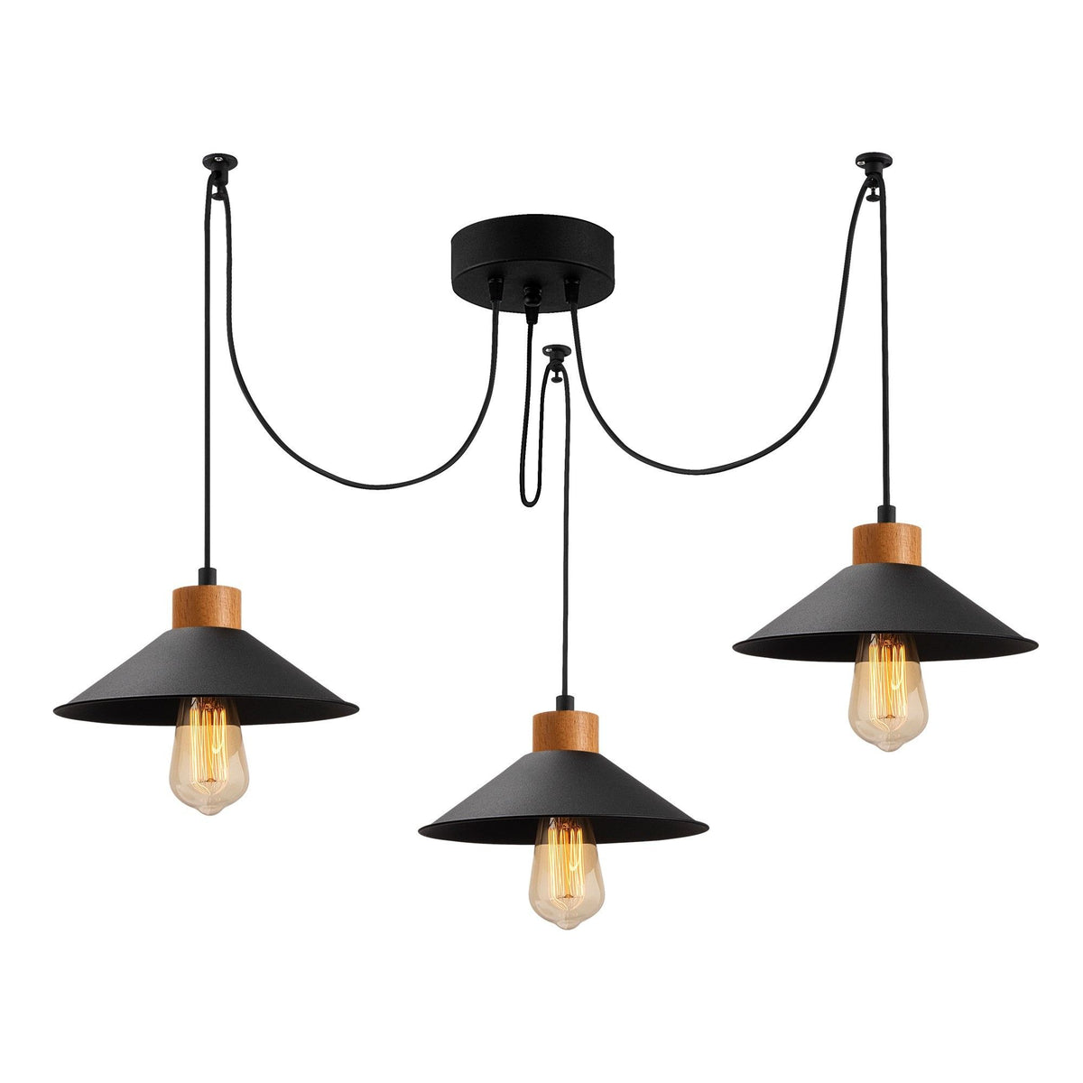Rani Home Avize Siyah  AA-6023