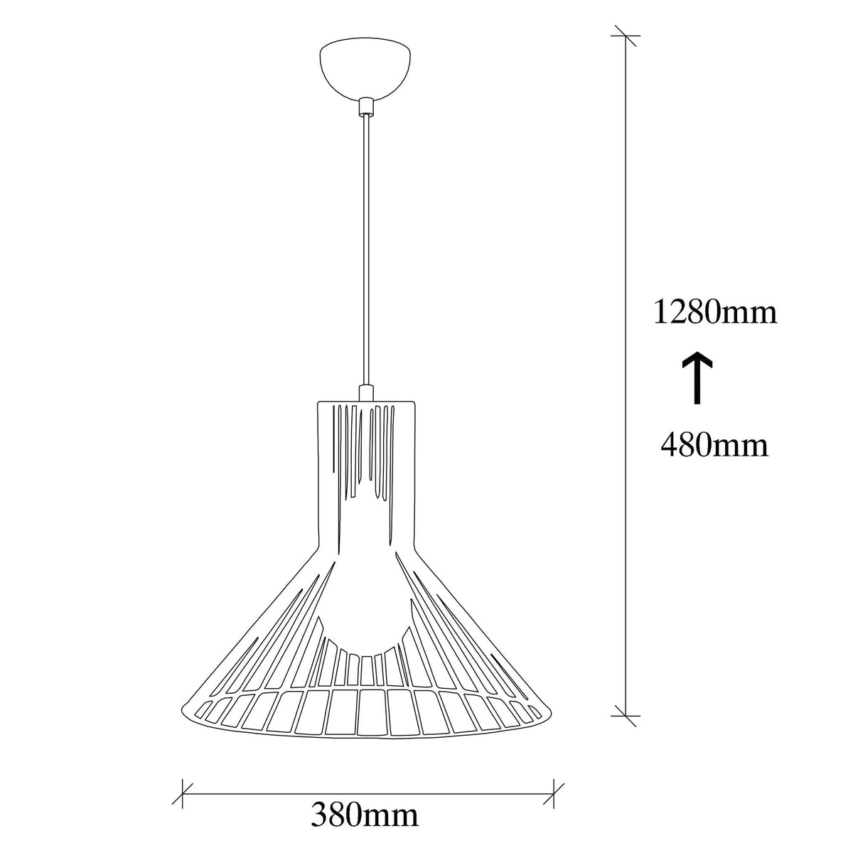 Rani Home Avize Siyah  AA-6142