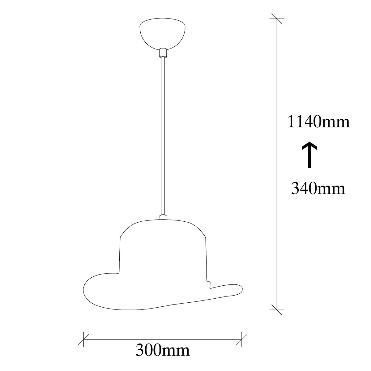 Rani Home Avize Siyah  AA-6017