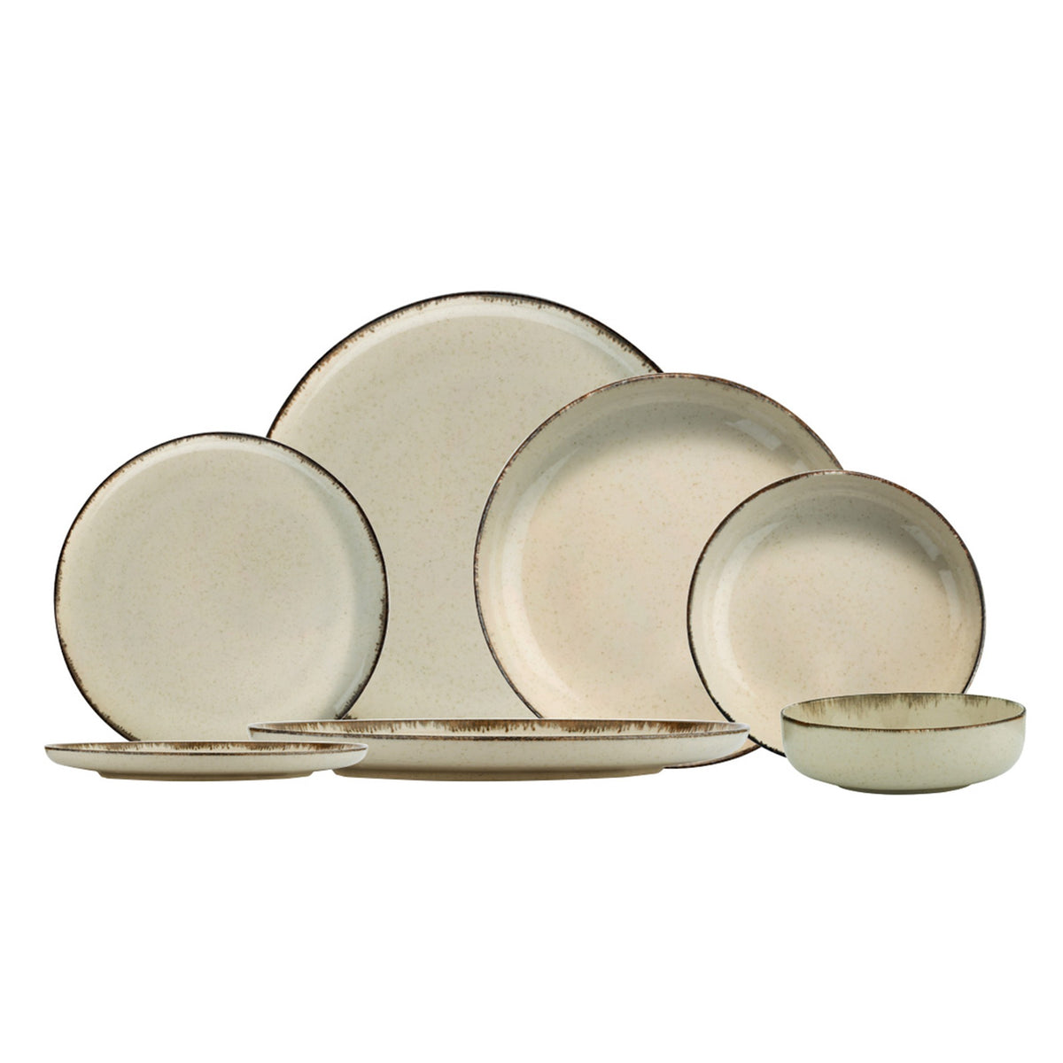Rani Home Yemek Takımı (24 Parça) Kütahya Porselen Tarçın HE-6834