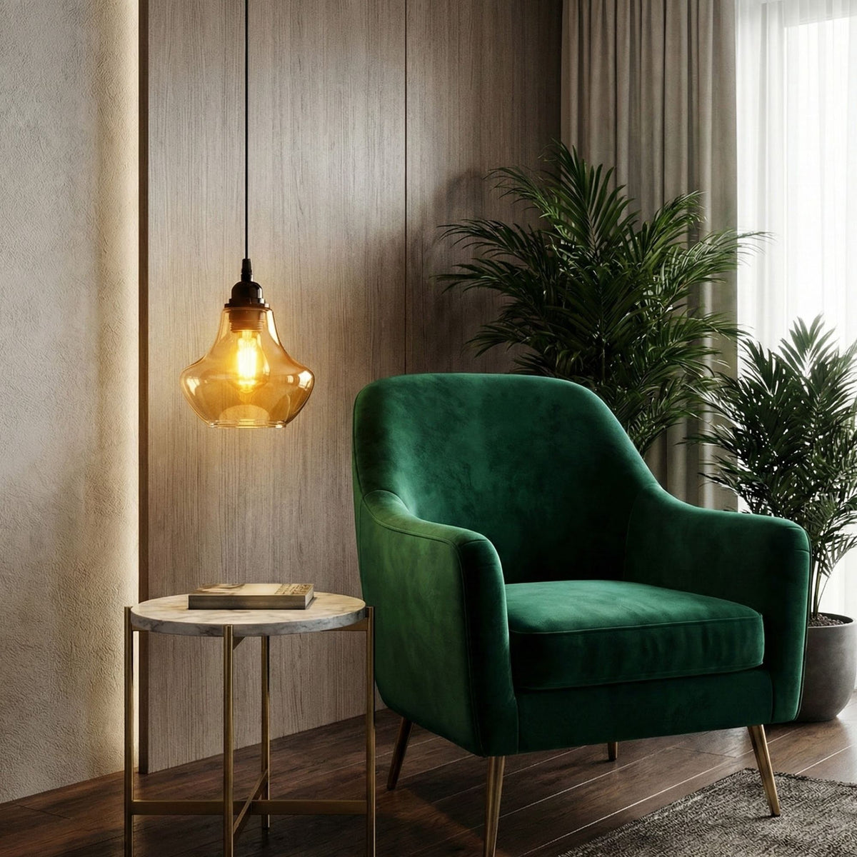 Rani Home Avize Altın - 
Siyah  AA-6015