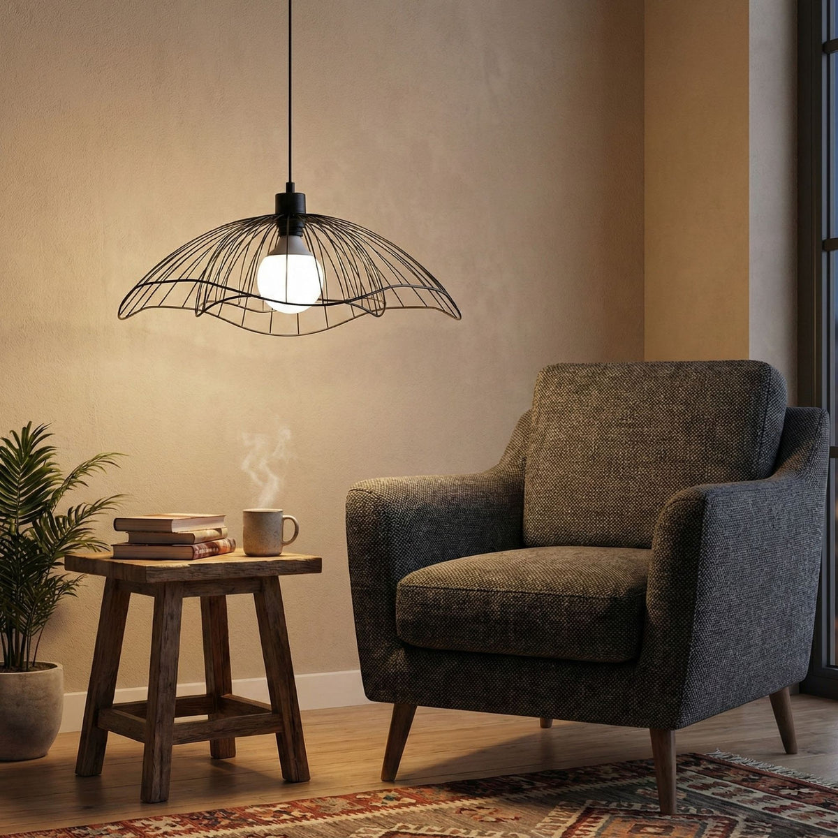 Rani Home Avize Siyah  AA-6034