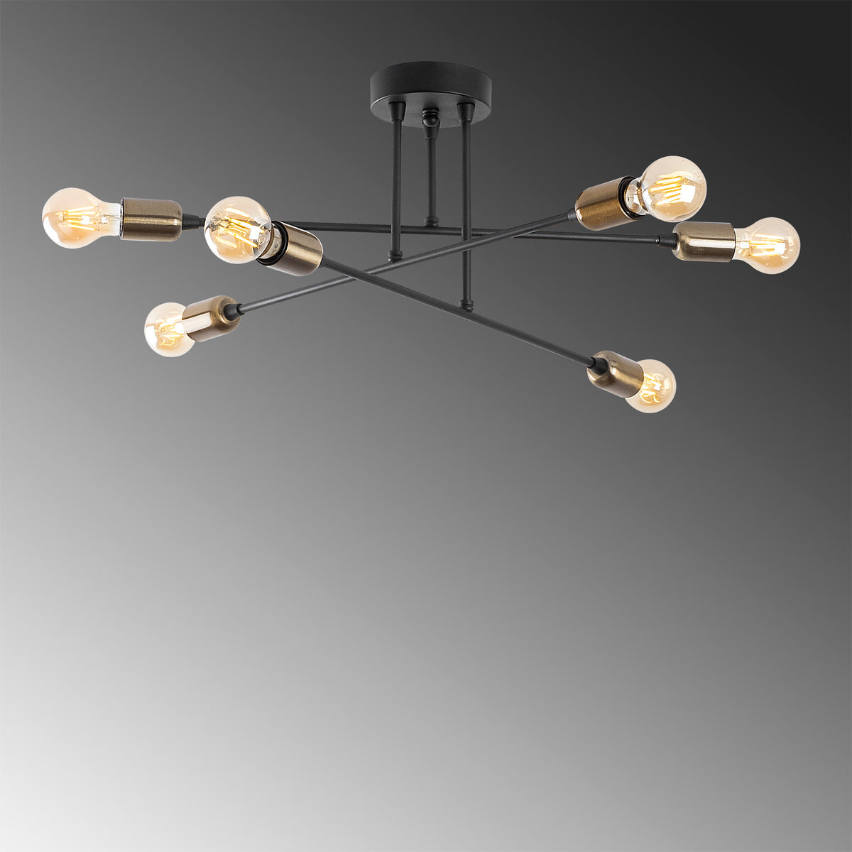 Rani Home Avize Siyah  AA-6049