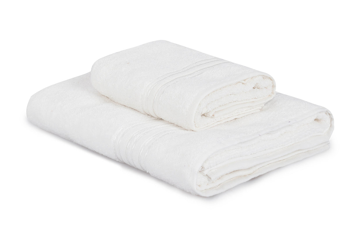 Rani Home Banyo Havlusu Seti  Krem BD-6357