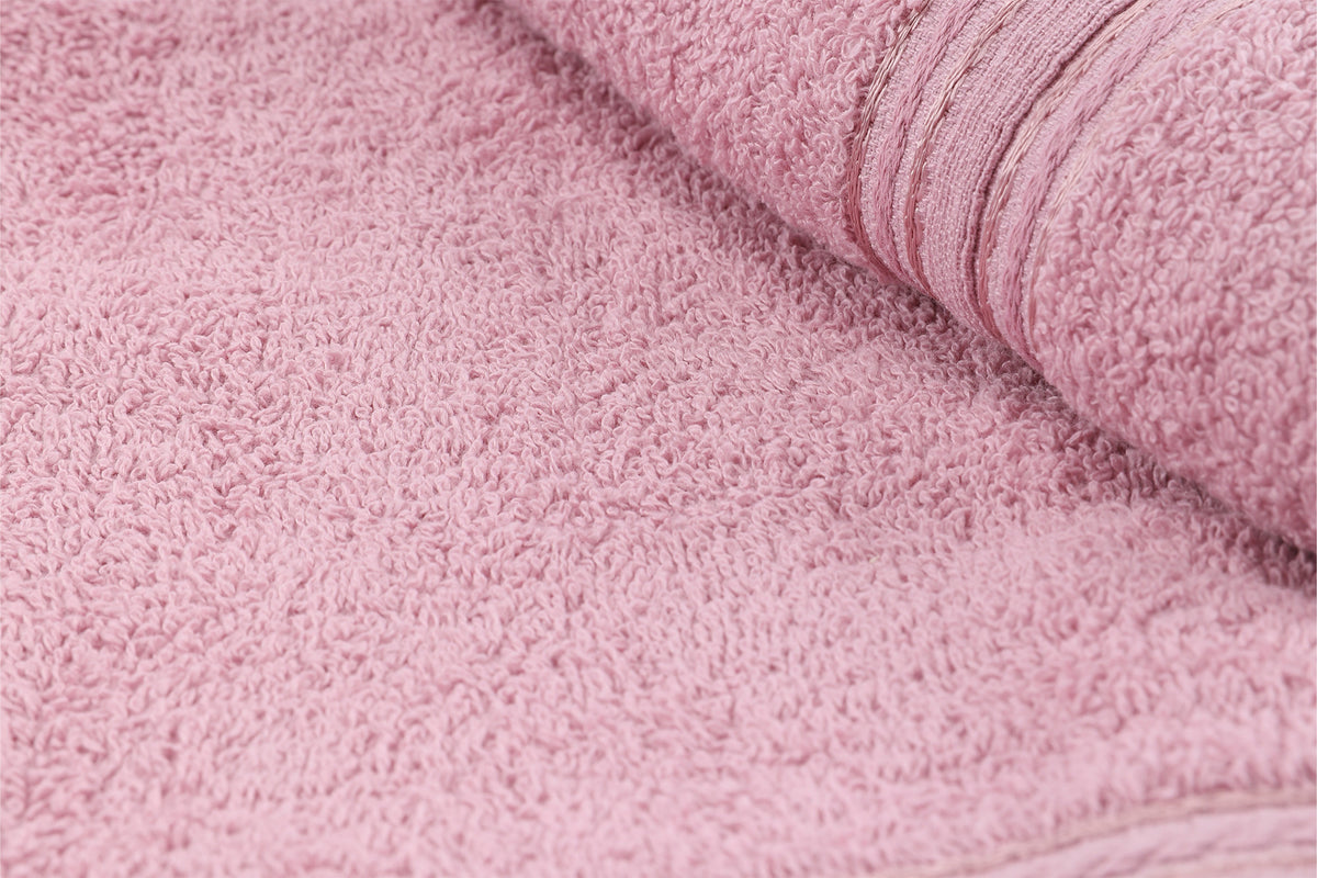 Rani Home Banyo Havlusu Seti  Gül Kurusu BD-6360