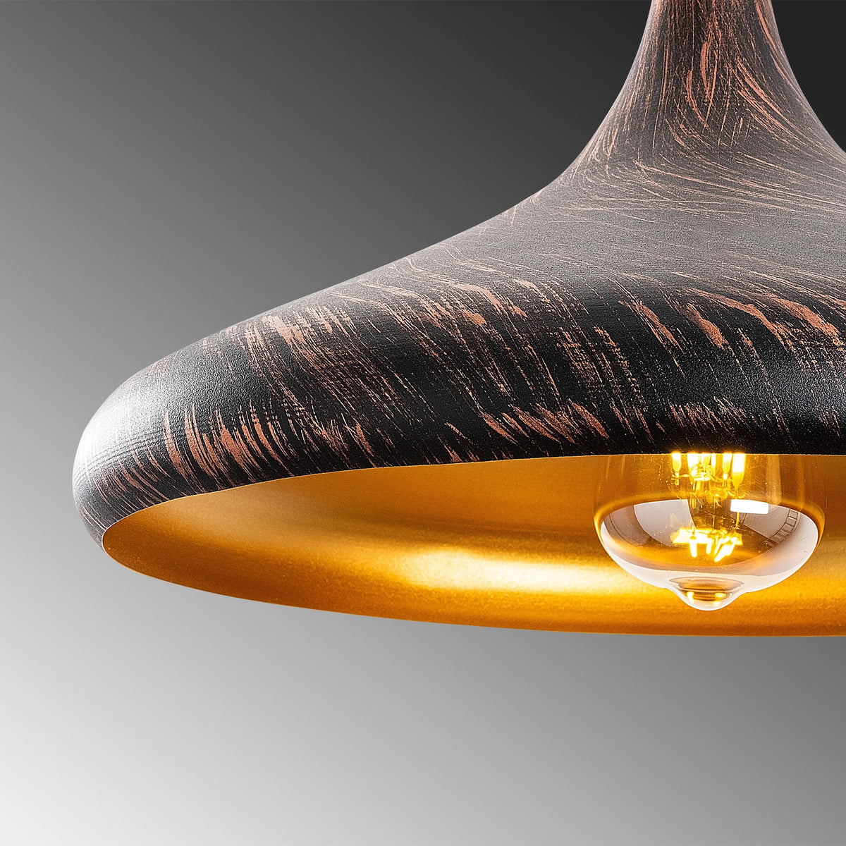 Rani Home Avize Siyah - Bakır AA-6047