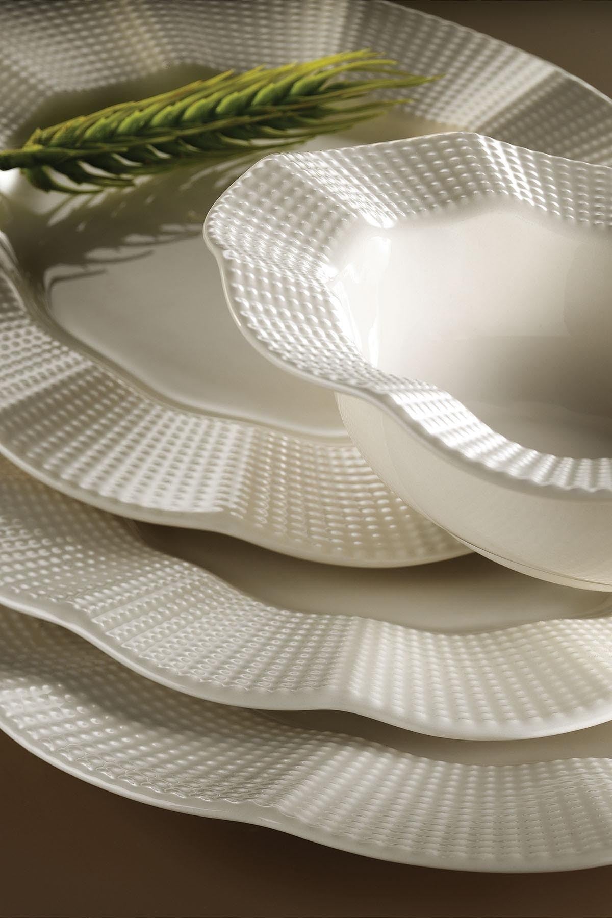 Rani Home Yemek Takımı (26 Parça) Kütahya Porselen Krem HF-6905