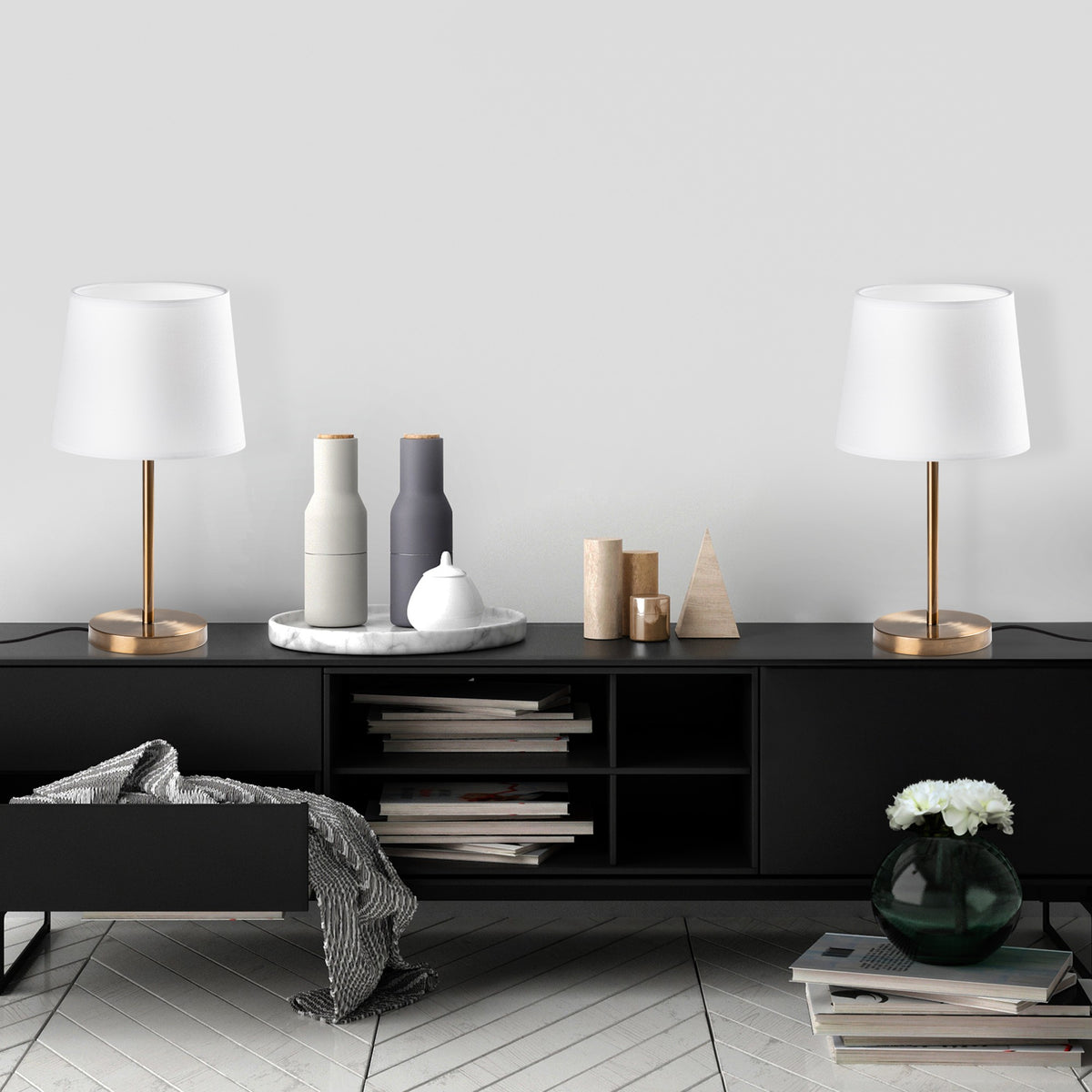 Rani Home Masa Lambası Seti (2 Parça) Antik DA-6012