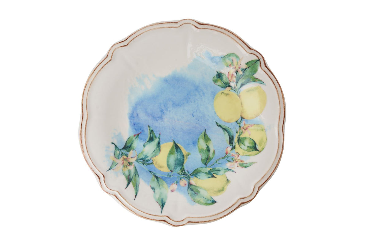 Rani Home Yemek Takımı (24 Parça) Hermia Yeşil - Sarı - Kahverengi HE-6803