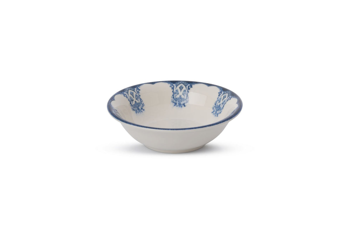Rani Home Yemek Takımı (24 Parça) Hermia Beyaz - Mavi HE-6804