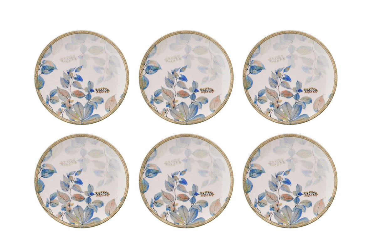 Rani Home Tatlı Tabağı Seti Hermia Çok Renkli FE-6775