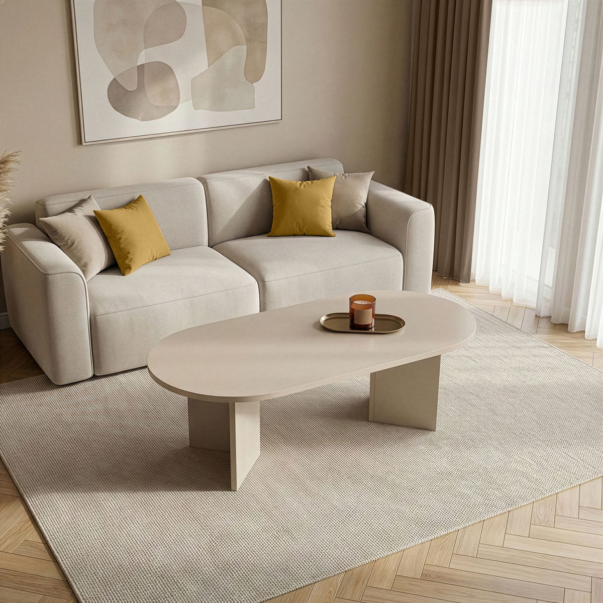 Rani Home Orta Sehpa Vizon 119 Cm AB-5740
