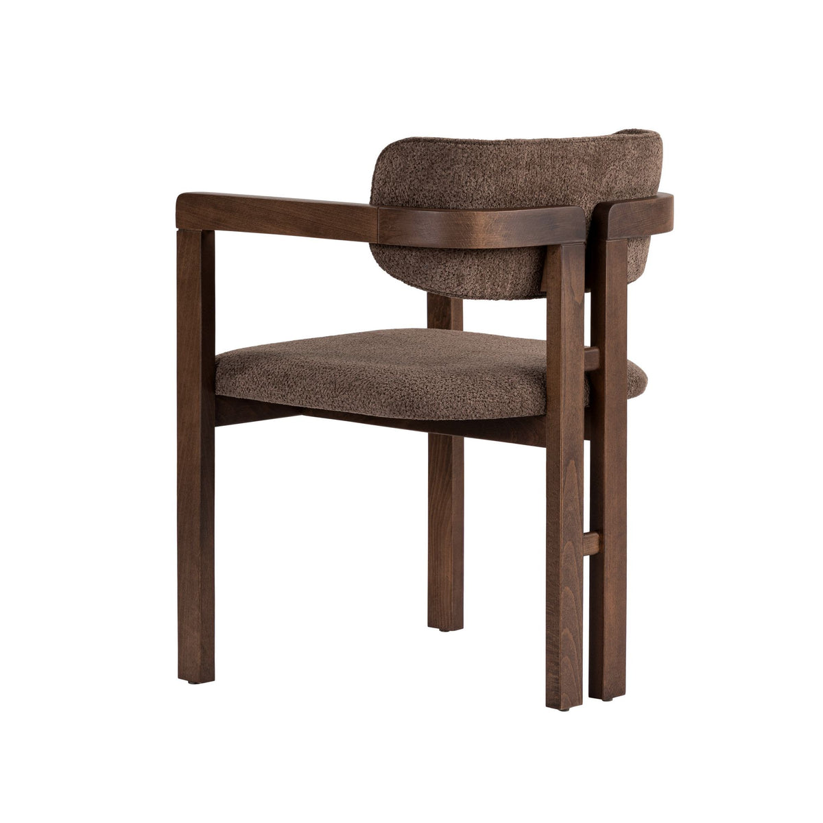 Rani Home Sandalye Kahverengi - Koyu Ceviz 54 Cm GB-5759