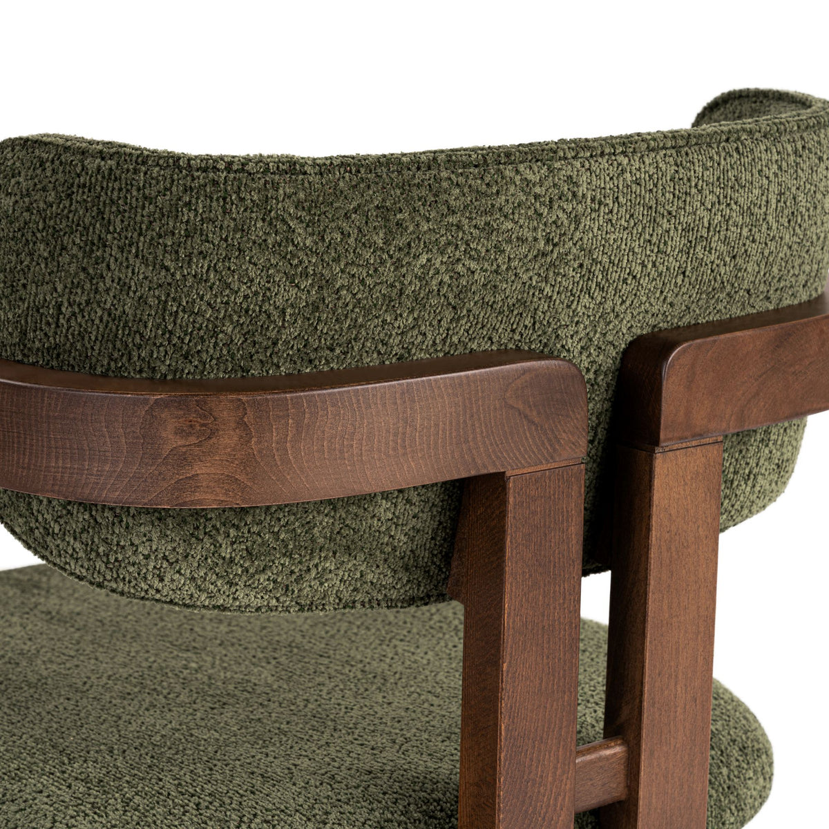 Rani Home Sandalye Yeşil - Koyu Ceviz 54 Cm GB-5761