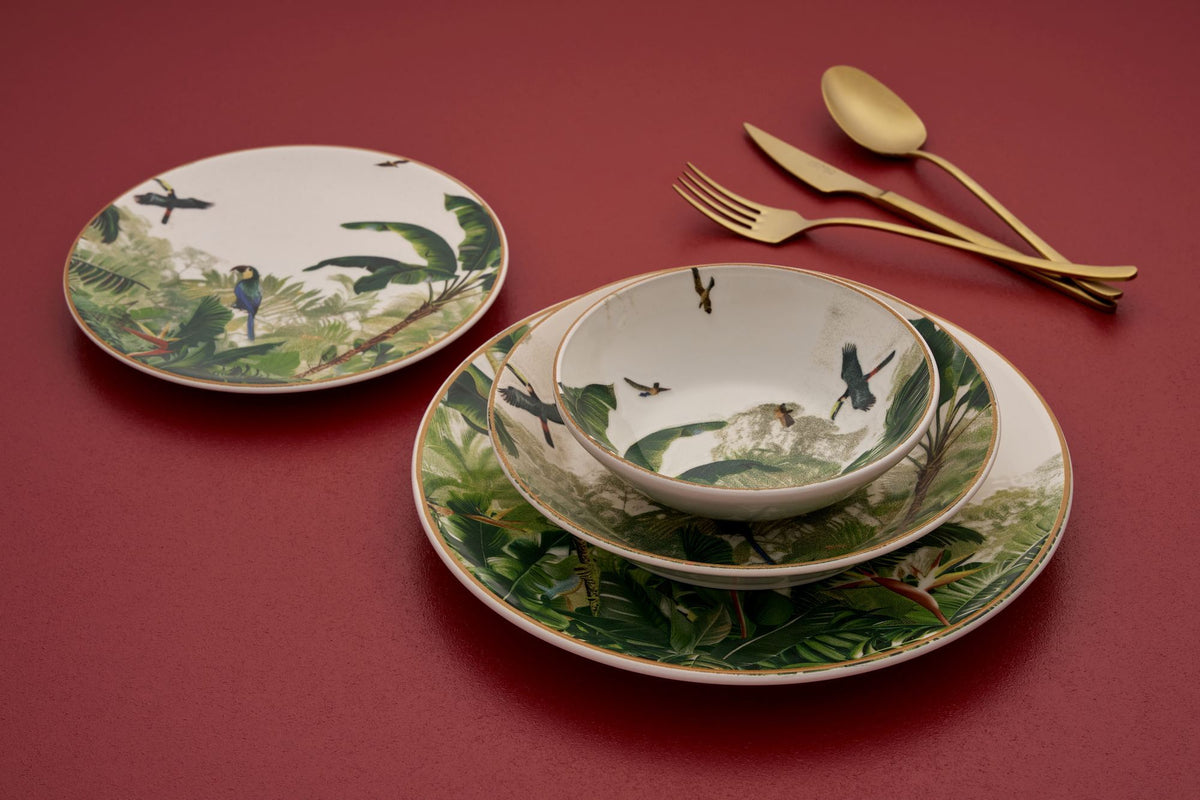 Rani Home Yemek Takımı (24 Parça) Hermia Çok Renkli HE-6792
