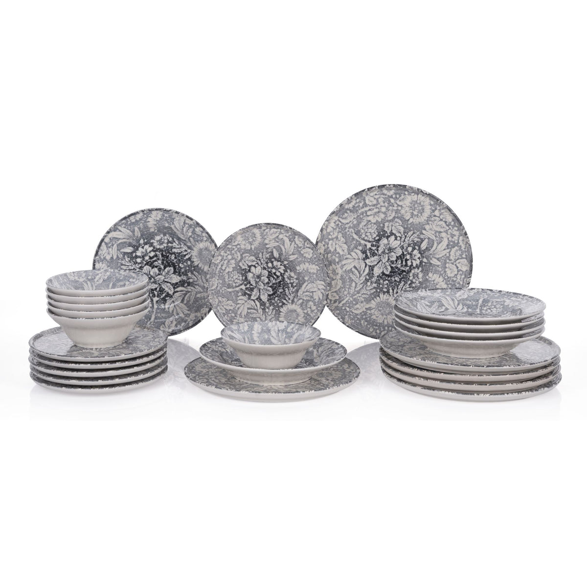 Rani Home Yemek Takımı (24 Parça) Hermia Çok Renkli HE-6746