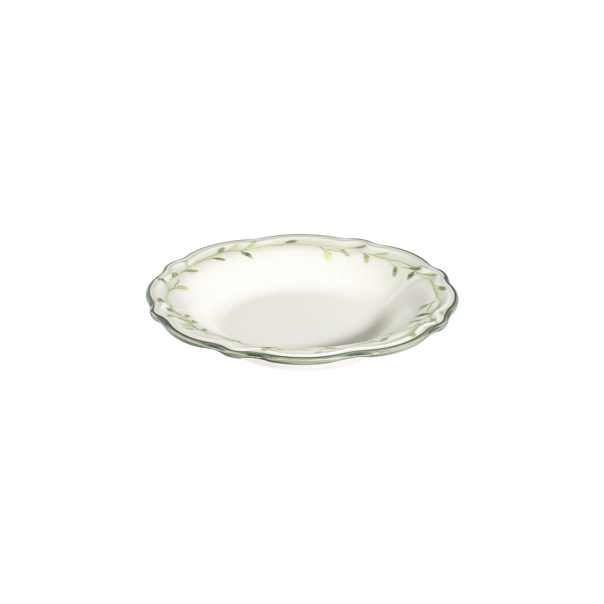 Rani Home Yemek Takımı (24 Parça) Hermia Beyaz - Yeşil HE-6809
