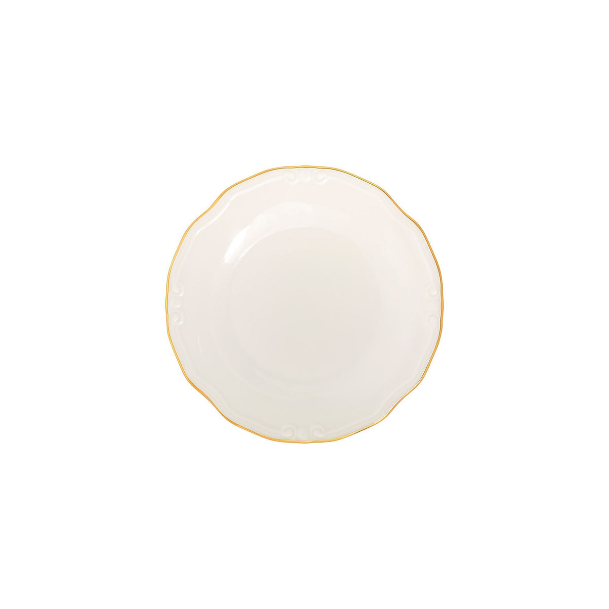 Rani Home Yemek Takımı (24 Parça) Hermia Beyaz - Altın HE-6811