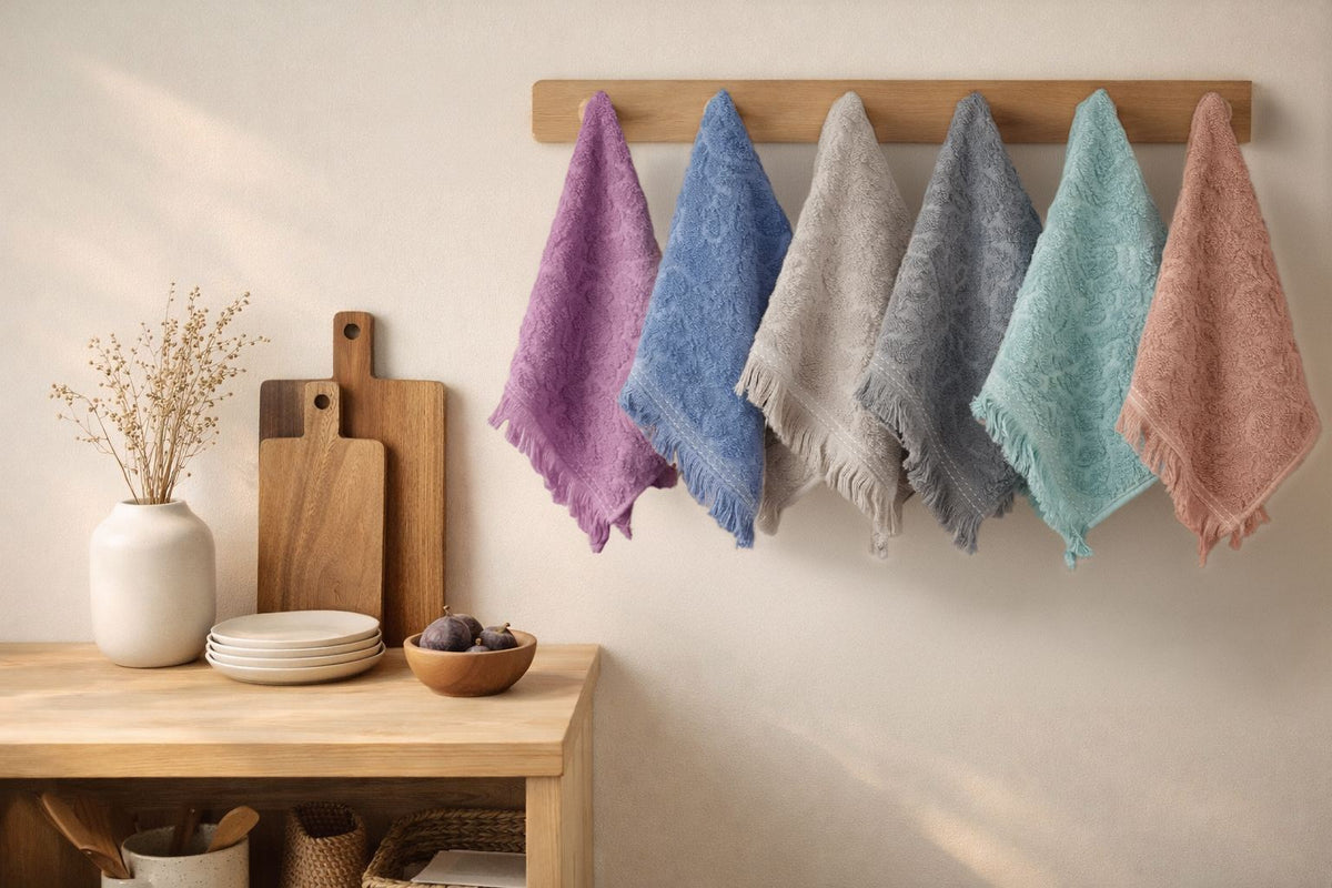 Rani Home El Havlusu Seti  Çok Renkli BC-6392