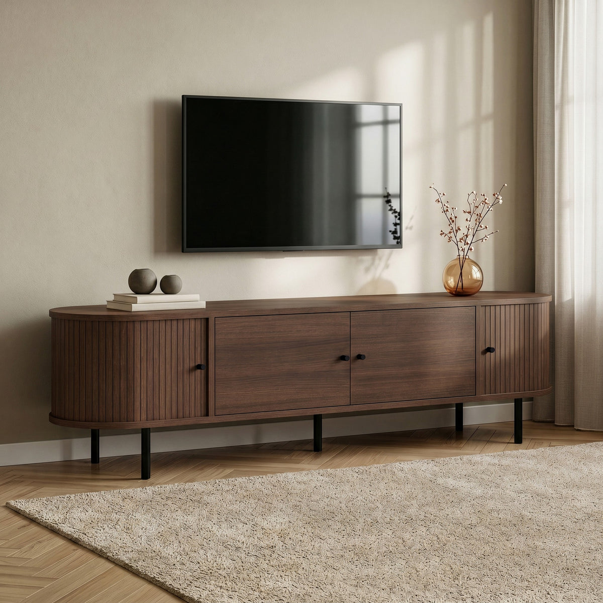 Rani Home Tv Ünitesi Milano Ceviz 180 Cm AA-6214