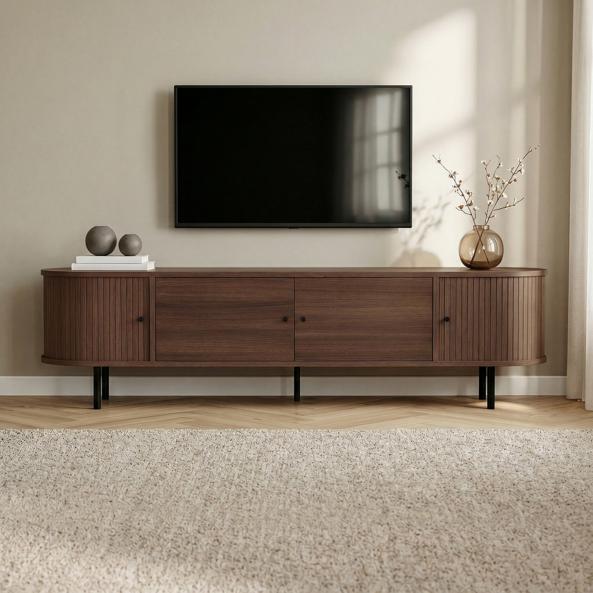 Rani Home Tv Ünitesi Milano Ceviz 180 Cm AA-6214