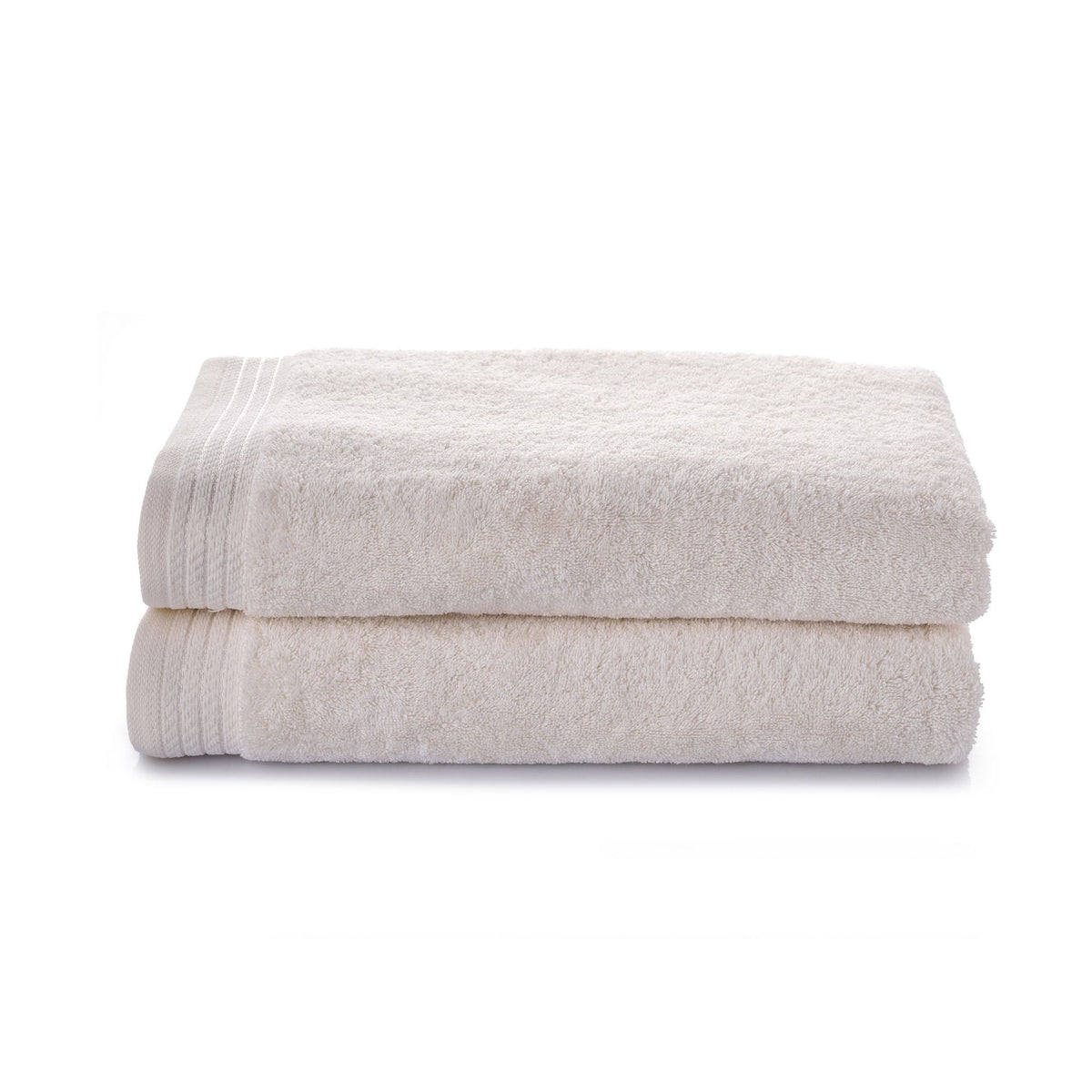 Rani Home Banyo Havlusu Seti  Ekru BD-6413