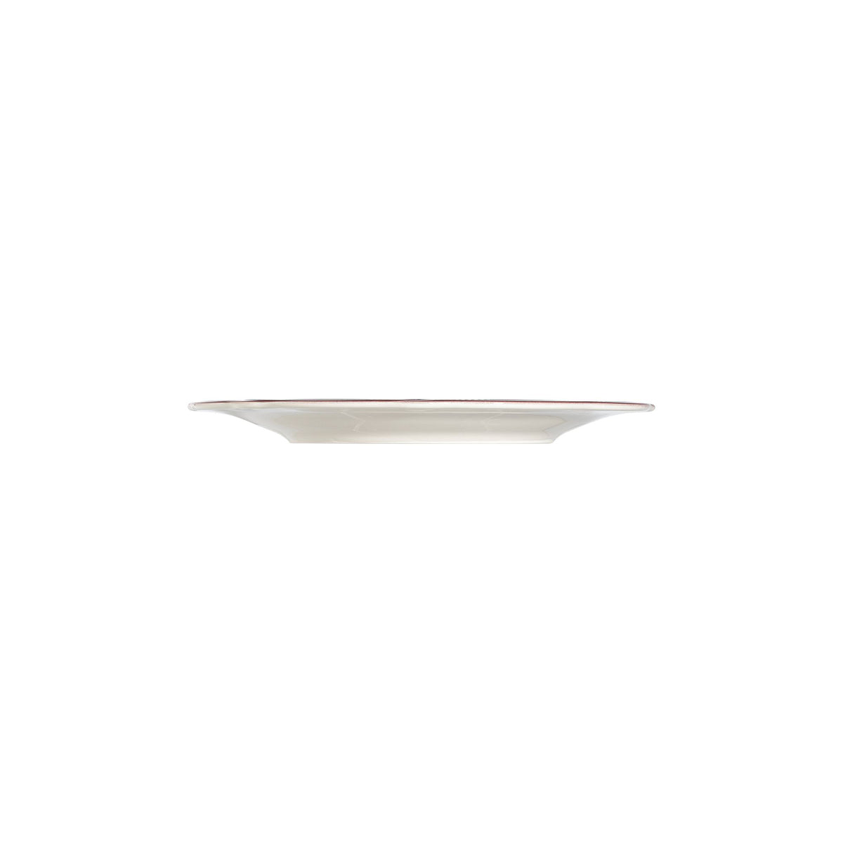 Rani Home Yemek Takımı (24 Parça) Hermia Beyaz - Bordo HE-6815