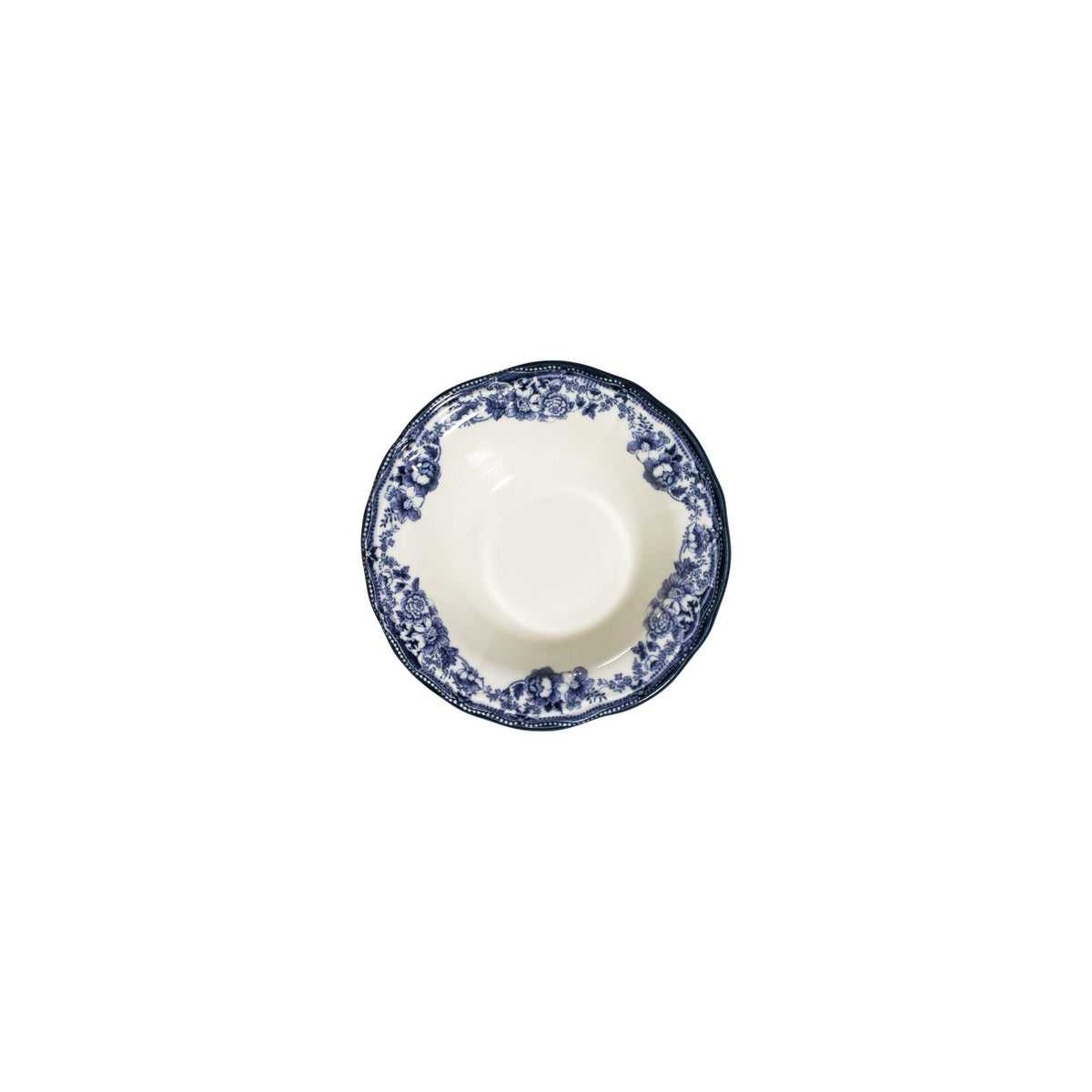 Rani Home Yemek Takımı (24 Parça) Hermia Beyaz - Lacivert HE-6816