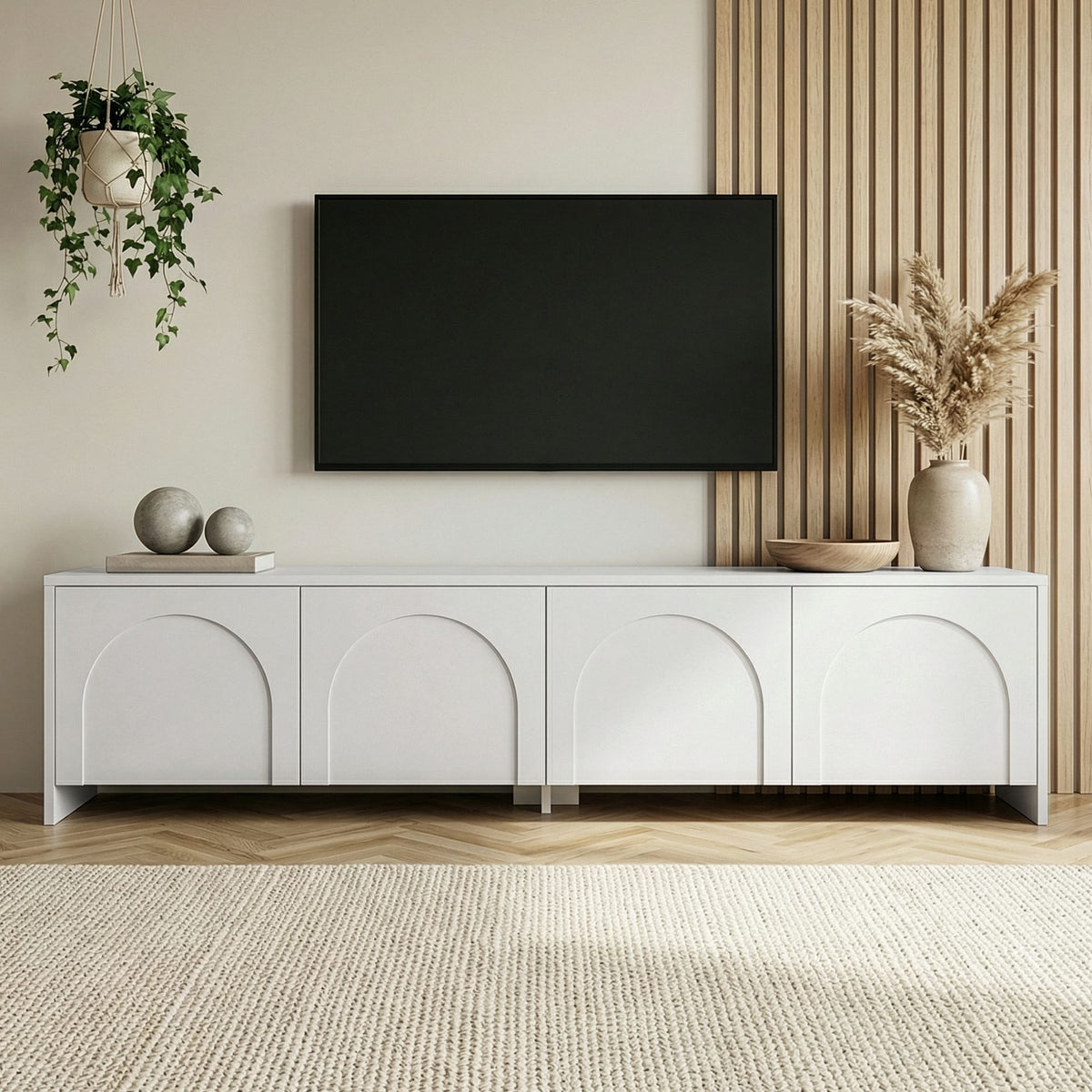 Rani Home Tv Ünitesi Beyaz 180 Cm AA-5348